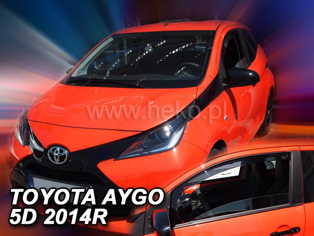 Toyota Aygo légterelő első két ablakhoz 5 ajtós 2014-2021